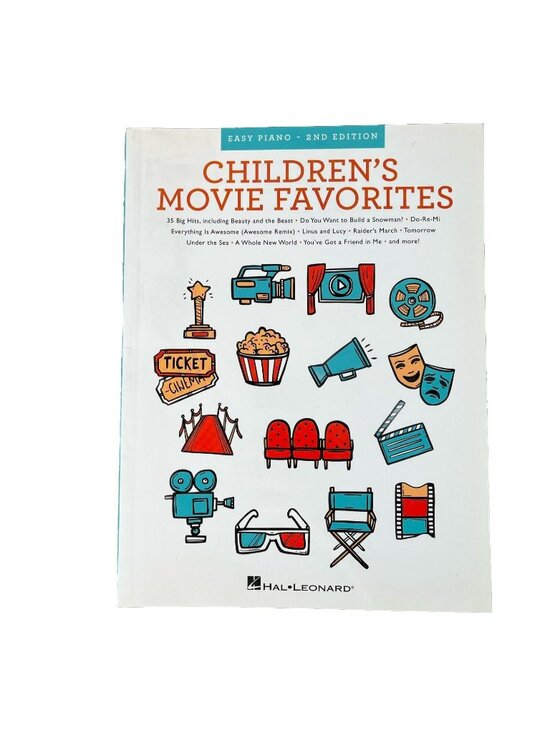 Hal Leonard Other - Children's Movie Favorites - 2nd Edition: Easy Piano New Hal Leonard